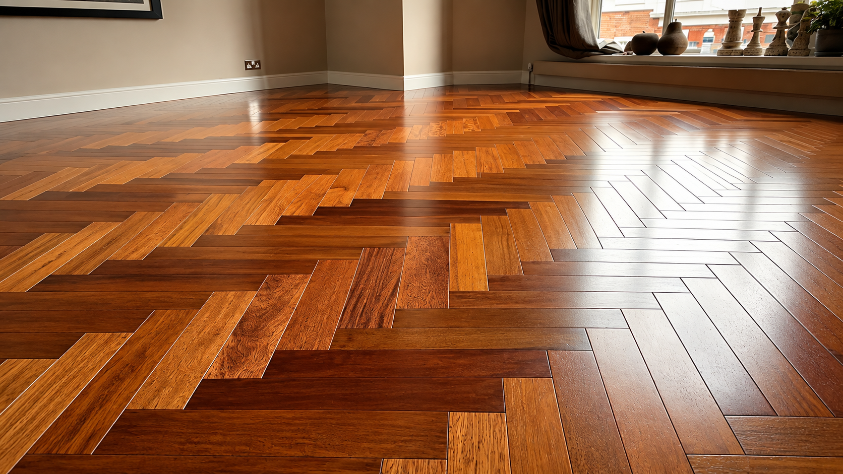 Wood floor refinishing